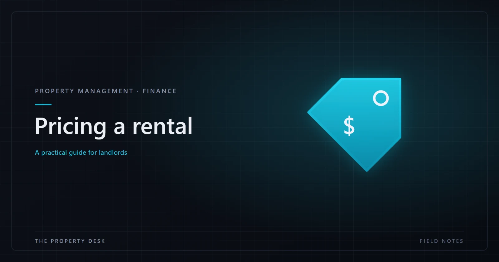 How to price a rental the right way