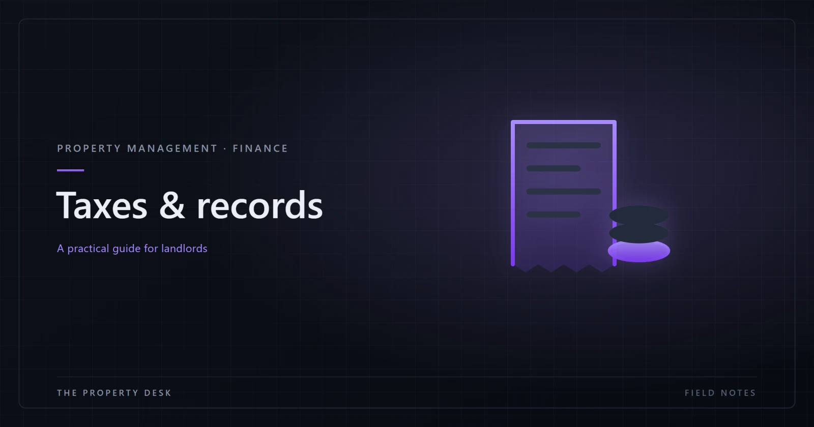 Landlord tax deductions and recordkeeping